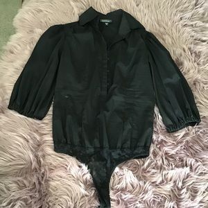 Button up body suit